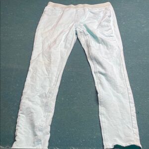 White Casual Pants